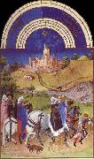 unknow artist Brod Limbourg, August  from Les Tres Riches Heures du Duc de Berry France oil painting artist